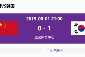 中国女足对韩国女足11年不败纪录终结！此前负于韩国还是2015年